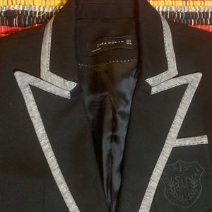 ♾ ZARA 100% WOOL BLAZER SZ 6 ♾